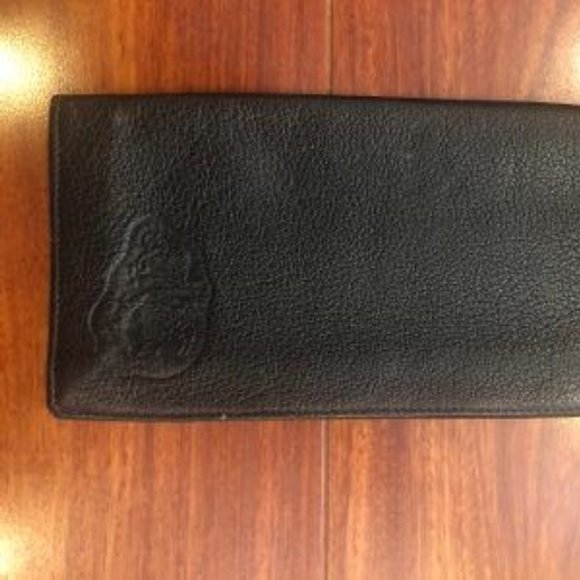 CARLOS FALCHI SUN GLASS EYE GLASS CASE HOLDER BLACK - Picture 3 of 3